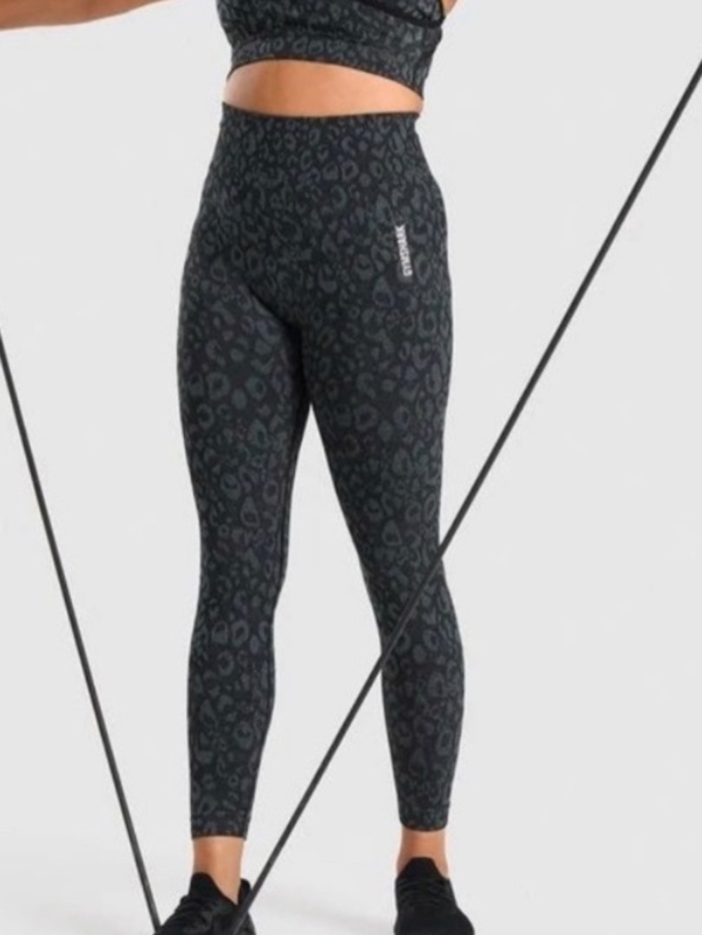 Gymshark Adapt Animal Seamless Leggings - Black